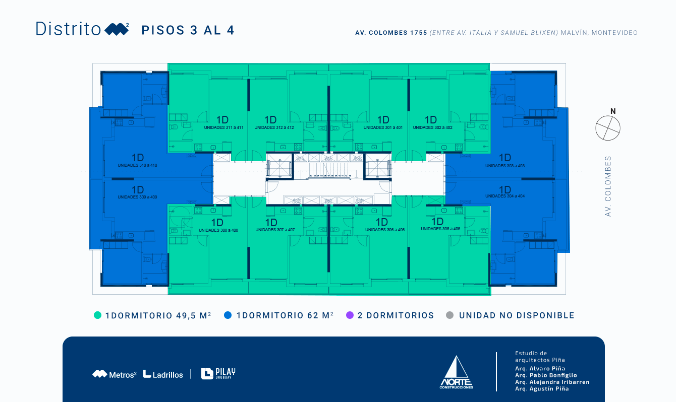 Piso 3 al 4